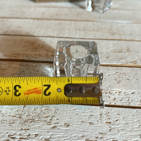 NWT Richland Candles Square Taper candle holders (pack of six) - Picture 2 of 3